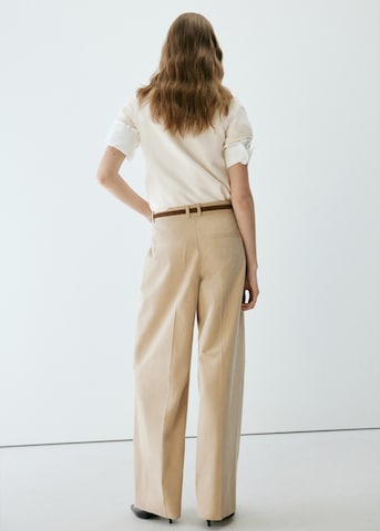 Pullover 'MANDARIN' di MANGO in beige