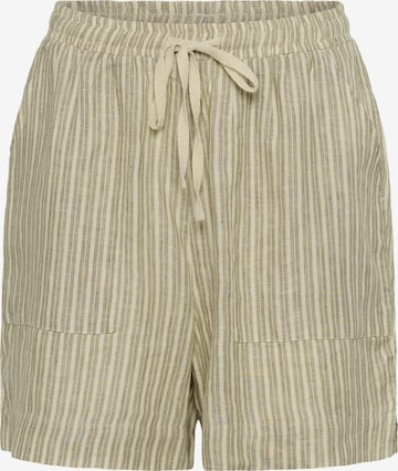Pantalon 'CUAniela' CULTURE en vert : devant