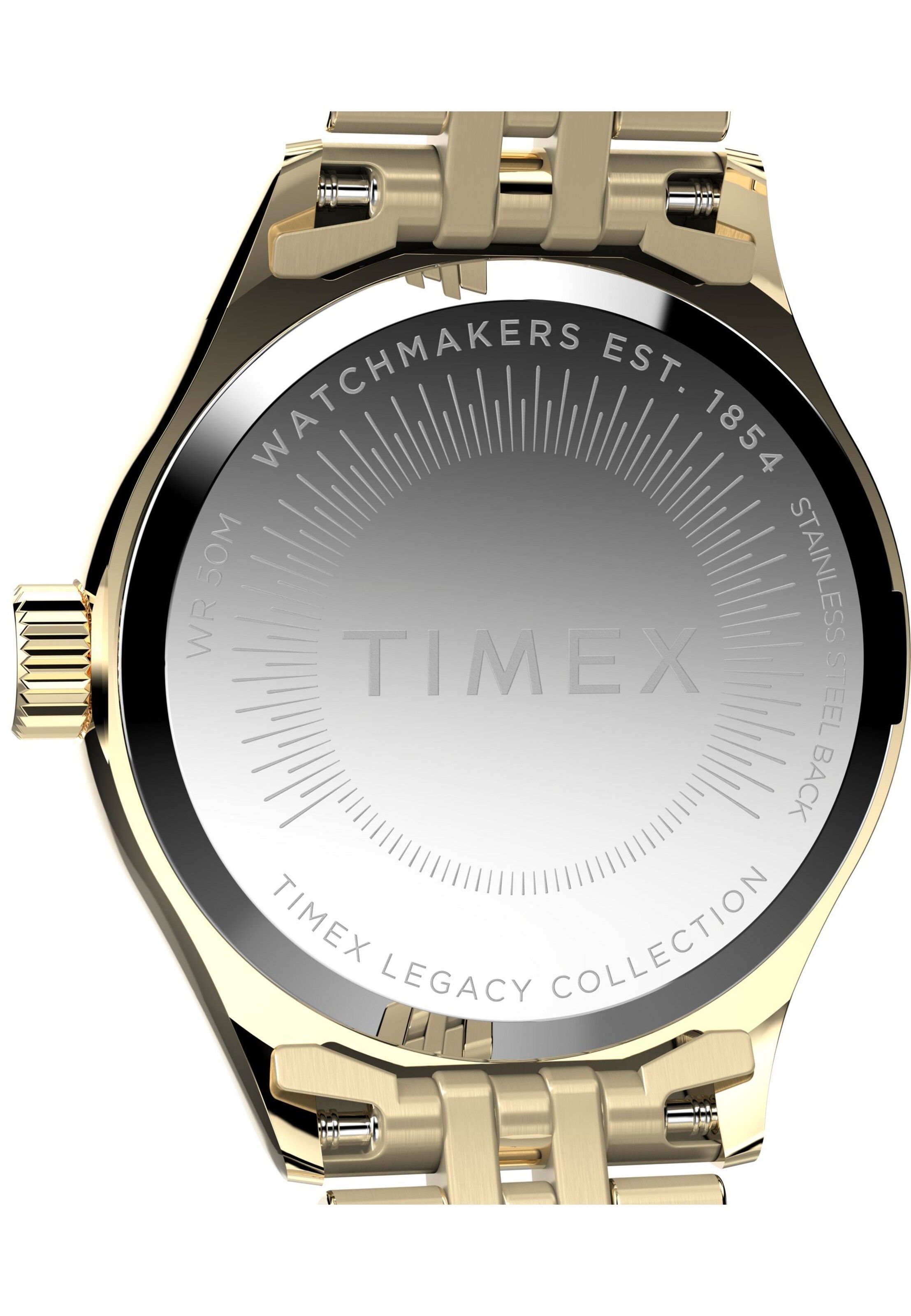 TIMEX Analoog horloge 'Mini Legacy Analog' in Goud