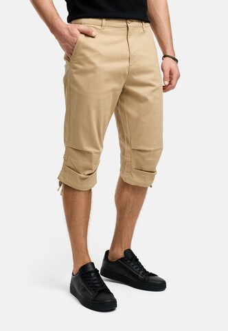 INDICODE JEANS Regular Broek in Beige