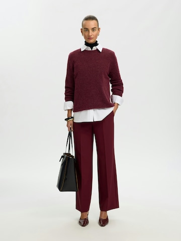 Pullover 'SLWLULU' di SELECTED in rosso
