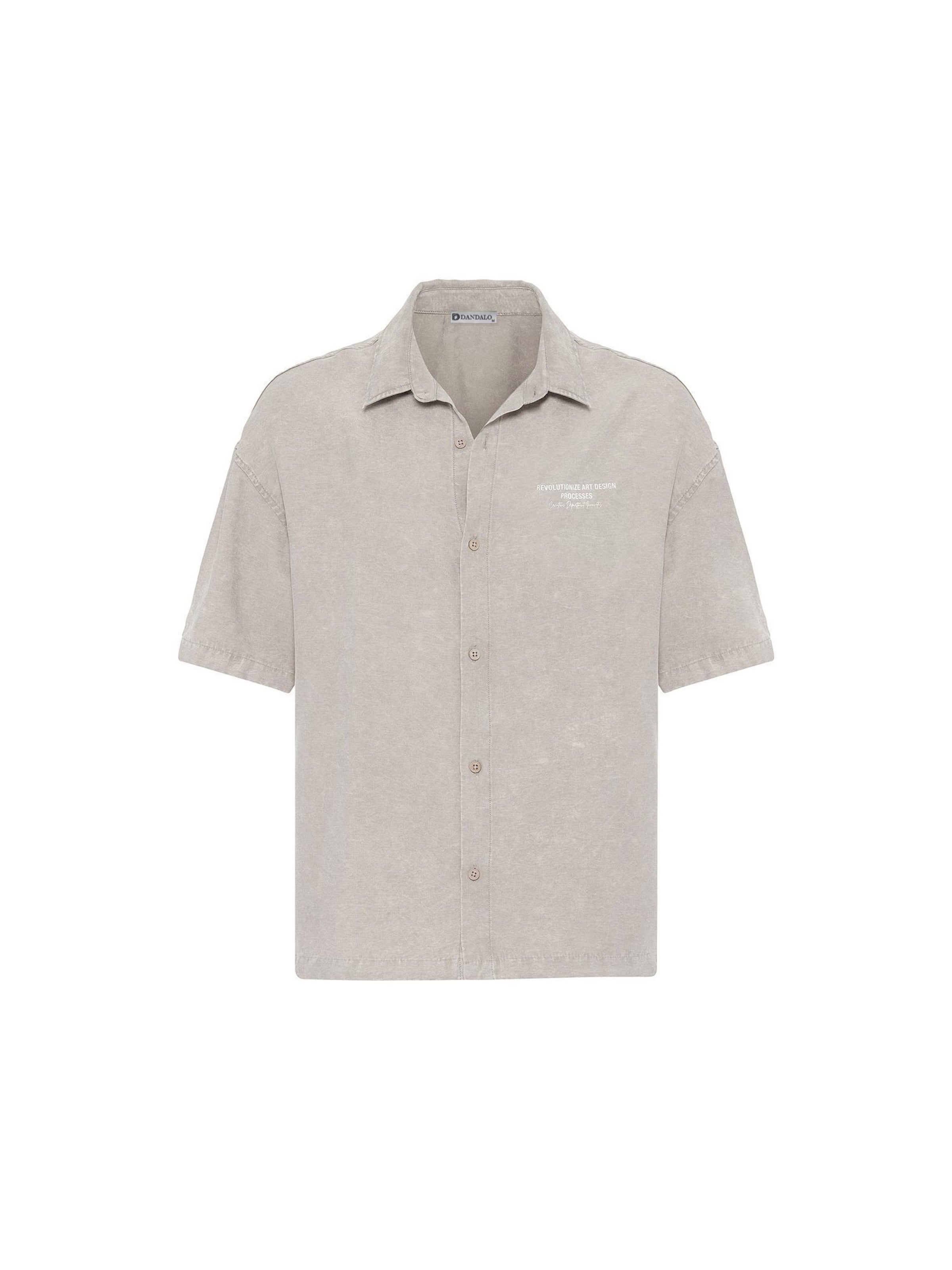 Tricou de la Dandalo pe bej: față