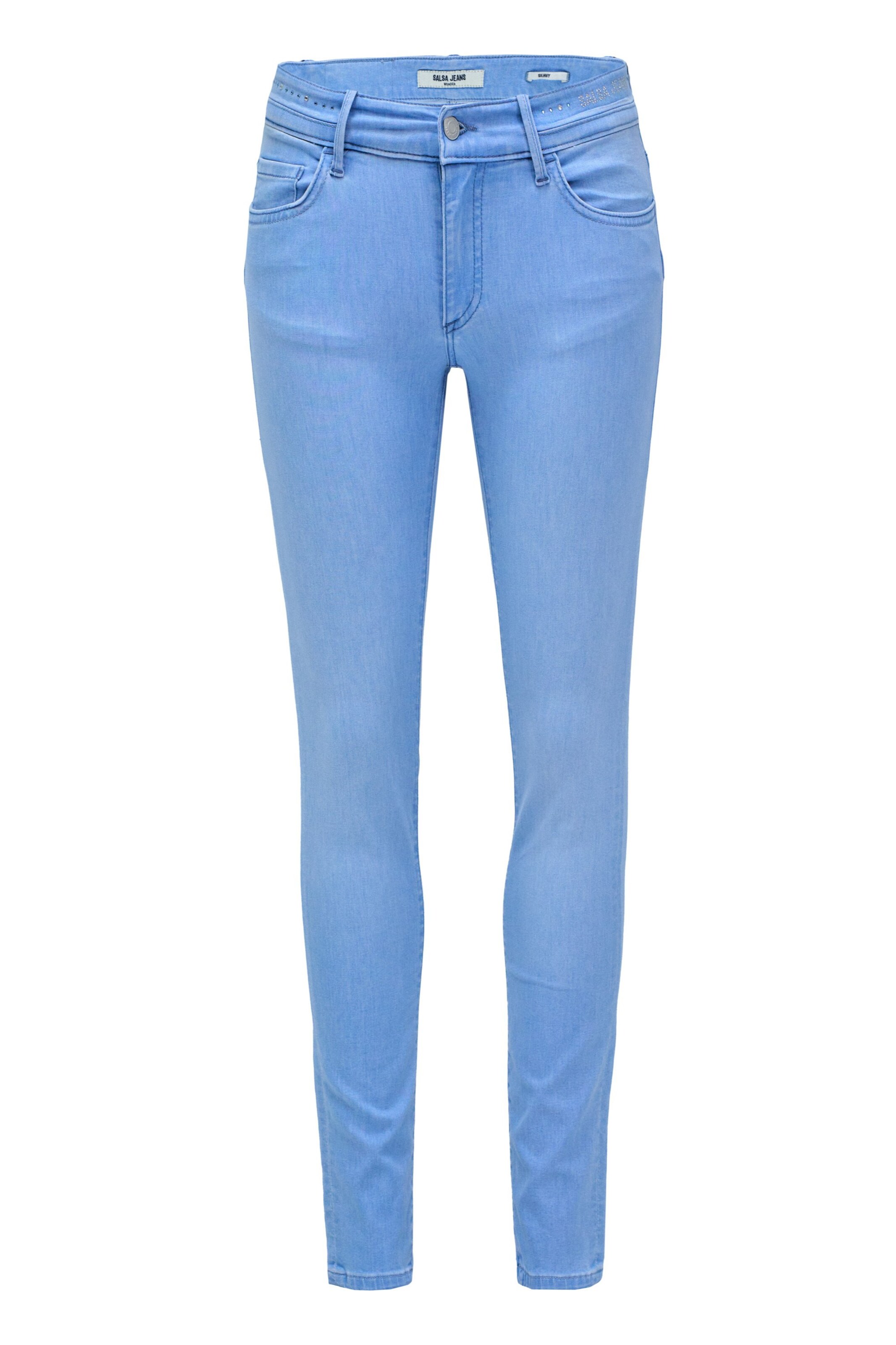 Salsa Jeans Skinny Jeans in Blauw: voorkant