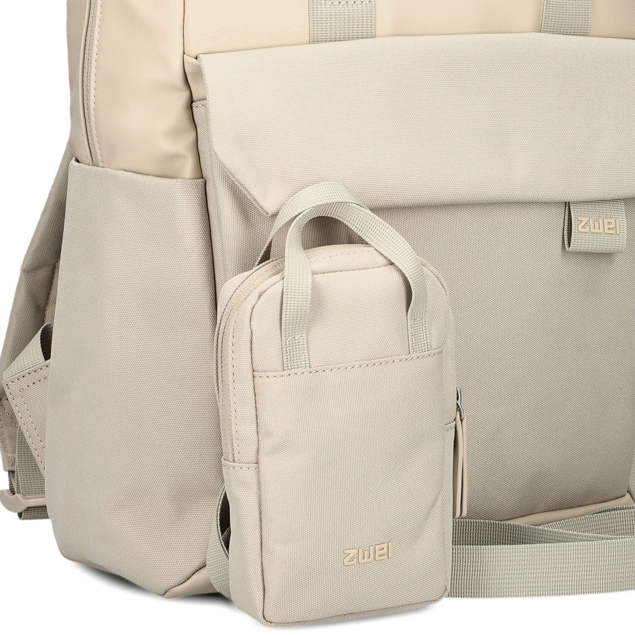 Sac à dos 'Lou' ZWEI en beige