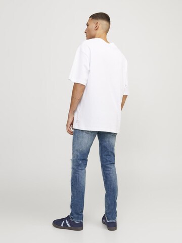 JACK & JONES Слим фит Дънки 'JJIGlenn JJBlair' в синьо