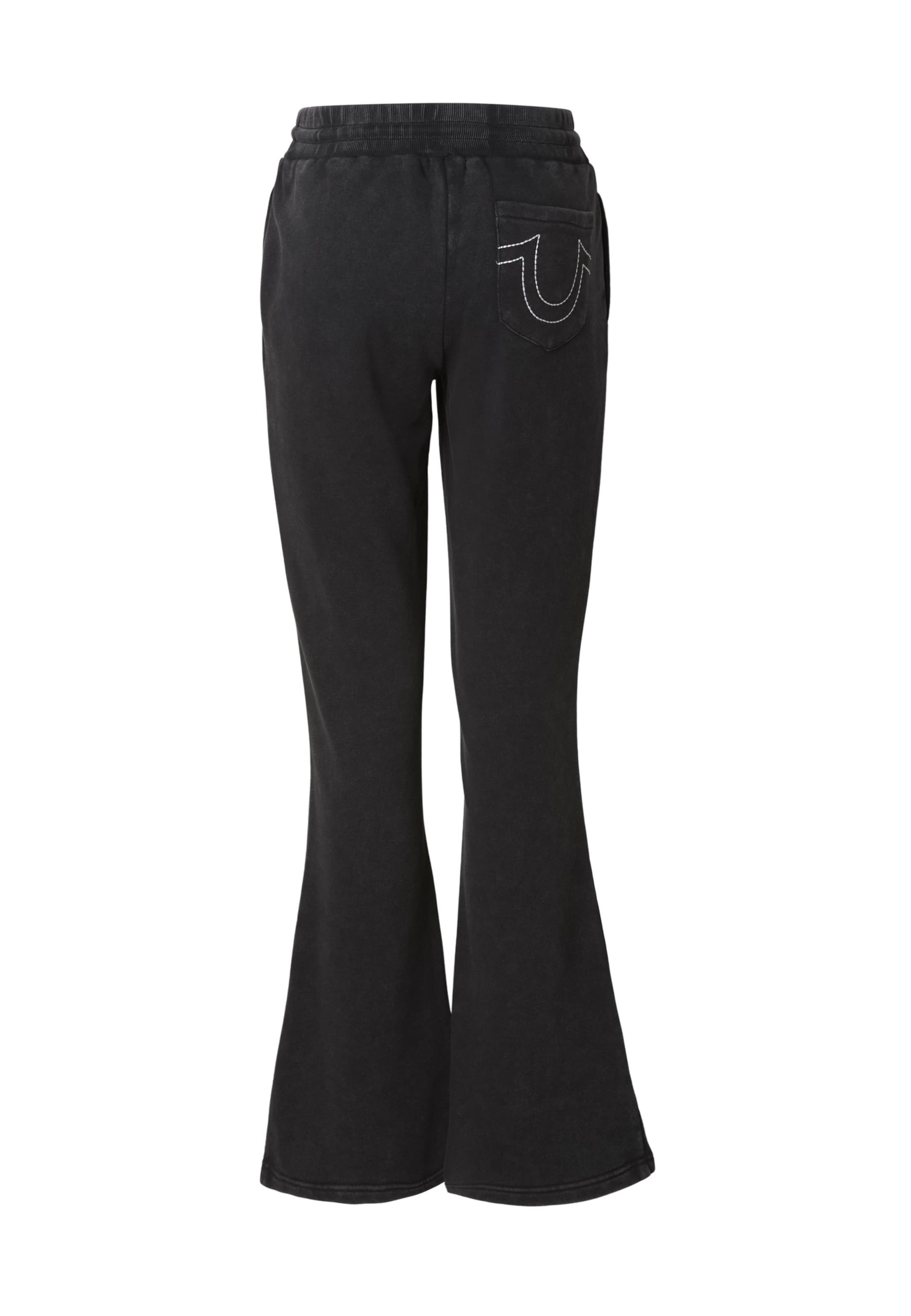 True Religion Flared Jeans in Zwart