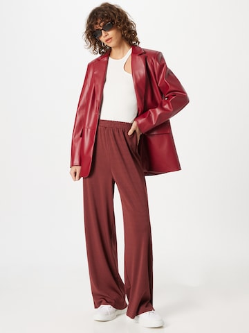 Wide Leg Pantalon 'Jale' ABOUT YOU en rouge