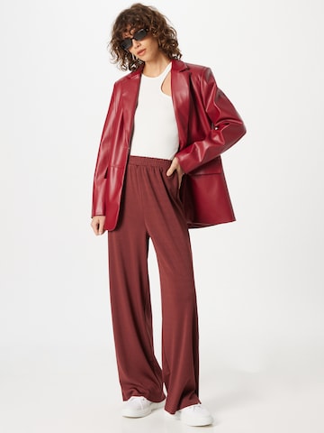 ABOUT YOU Wide leg Pants 'Jale' in Red