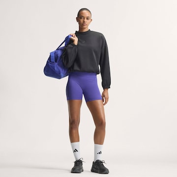 ADIDAS PERFORMANCE Skinny Workout Pants 'Opt' in Purple