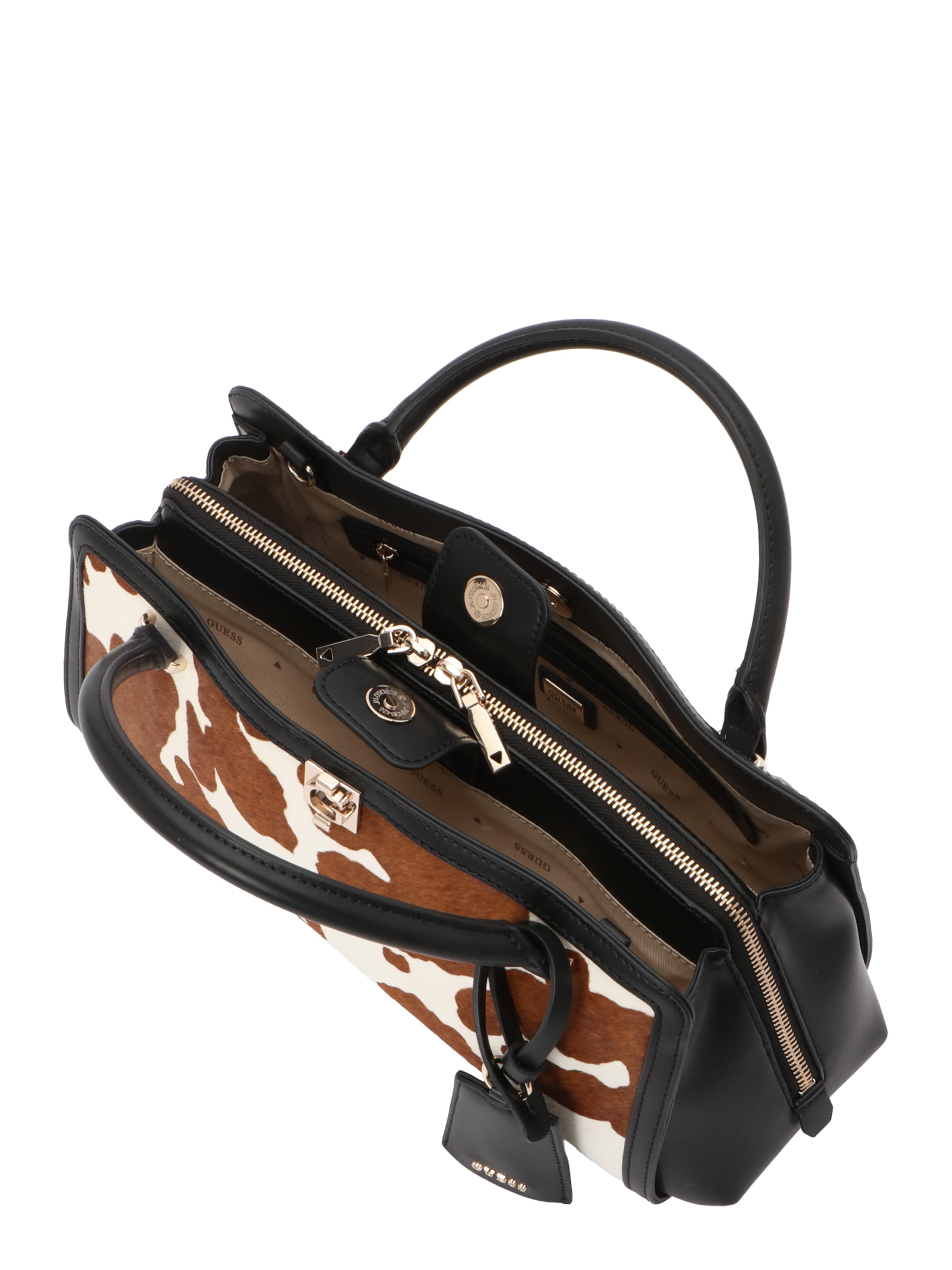 GUESS Τσάντα χειρός 'AUDREY' σε καφέ