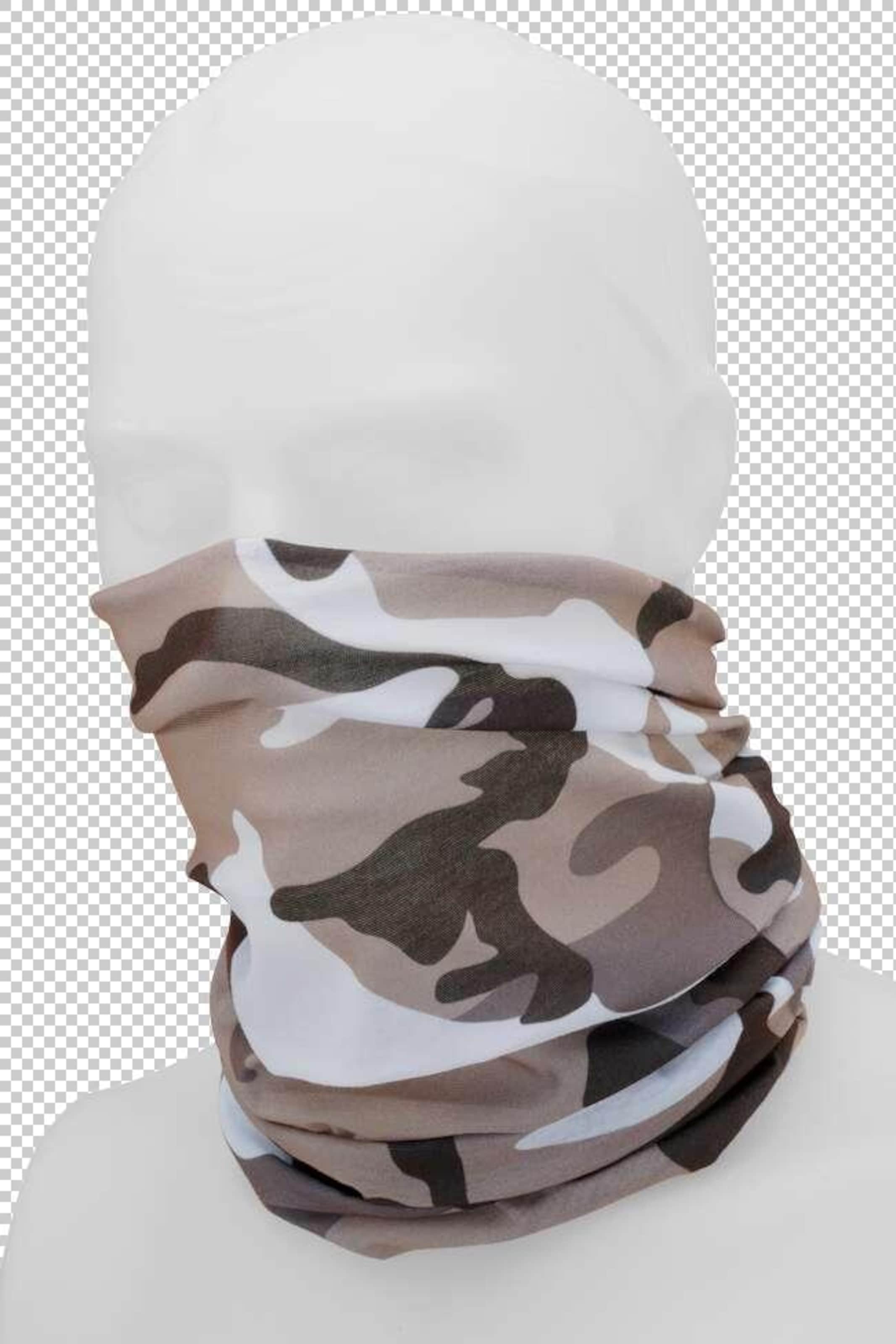 Scaldacollo di Brandit in grigio: frontale