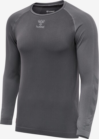 Hummel Performance Shirt 'Pro Grid Seamless' in Grey