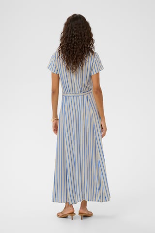 SOAKED IN LUXURY Jurk 'SLArjana' in Blauw
