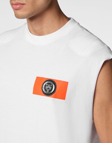 Plein Sport - Camiseta en blanco