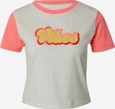 Koton Shirt in Lime / Coral / Red / Off white, Item view