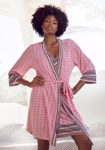 Robe de chambre 'Dreams' VIVANCE en rose : devant