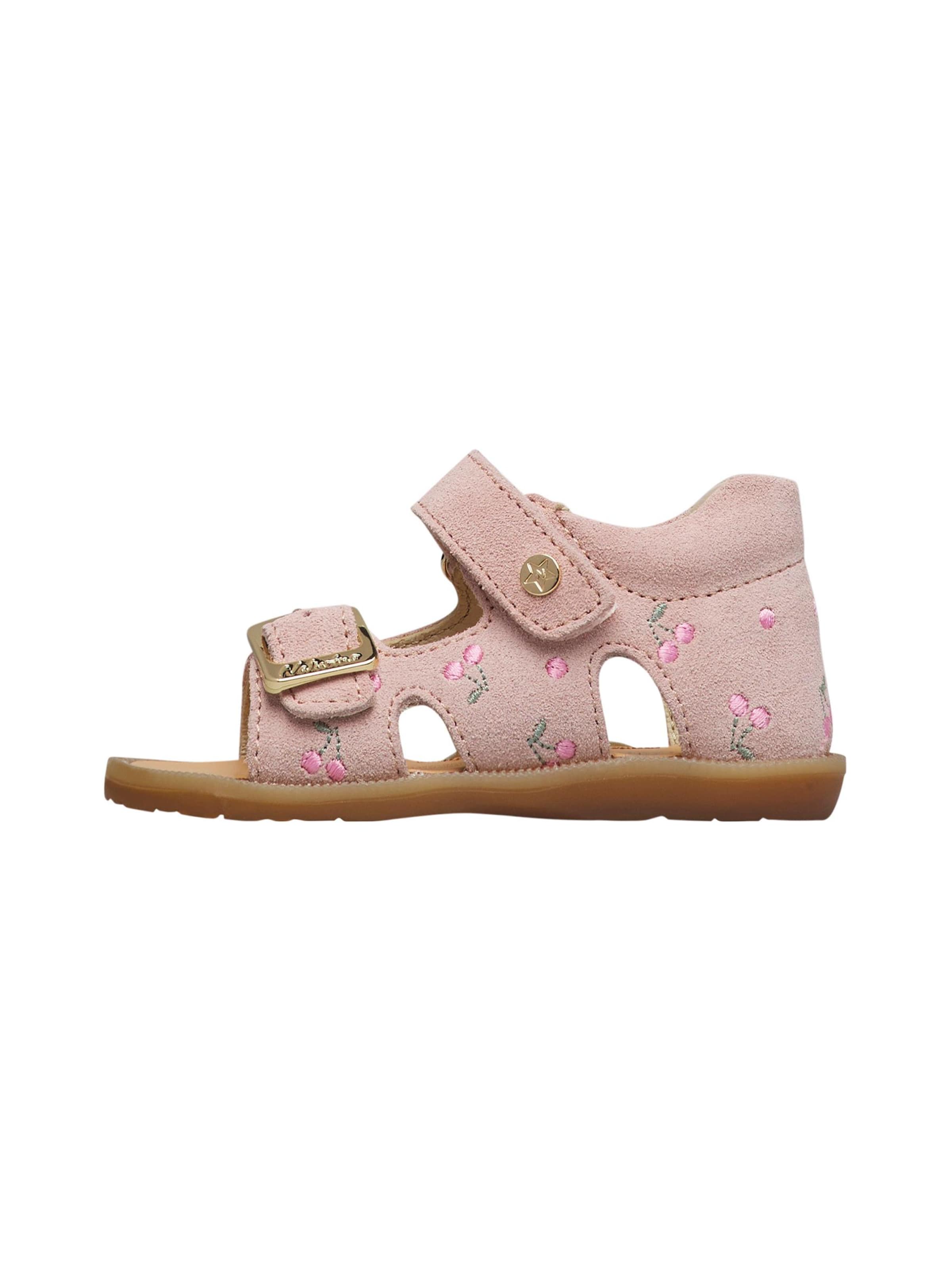 NATURINO Sandalen 'REVION EMBR' in Roze: voorkant