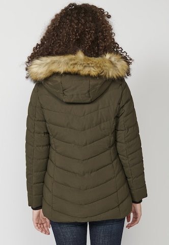 KOROSHI Winterparka in Groen