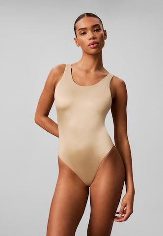 Calvin Klein Underwear - Traje de baño en marrón: frente