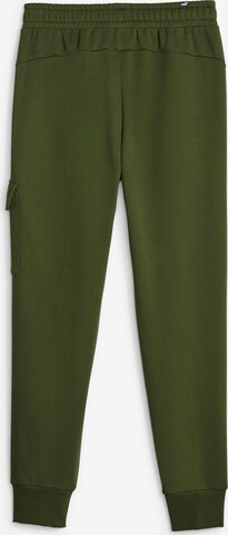 PUMA Zúžený Kalhoty – zelená