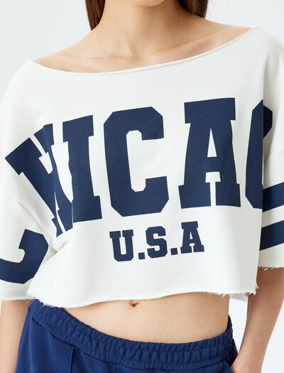 Koton Shirt in Blue / White, Item view