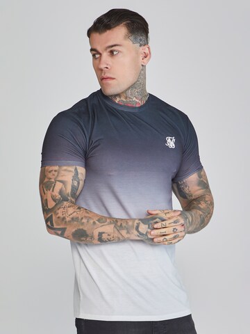 SikSilk Shirt in Black: front