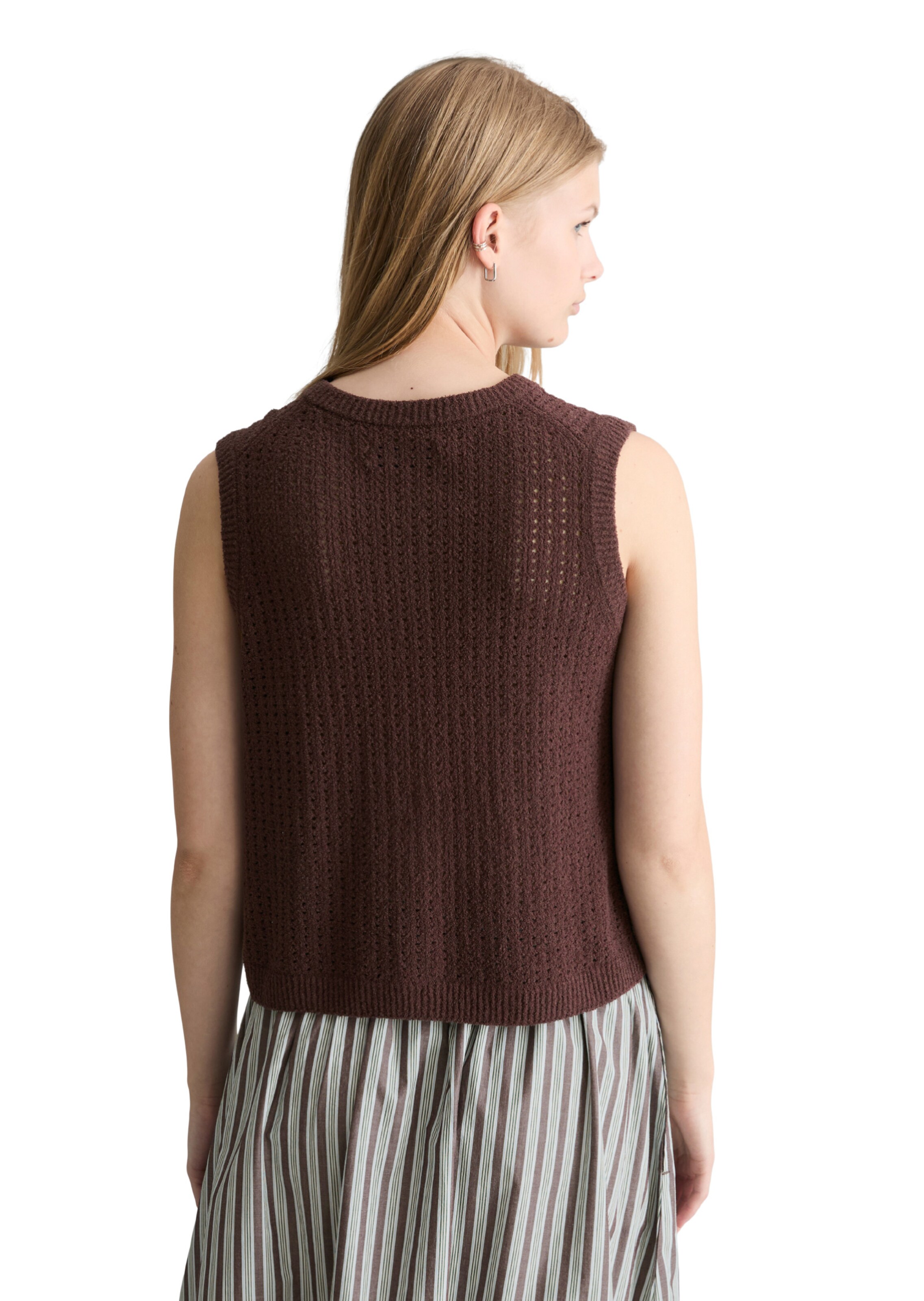 Cardigan Marc O'Polo DENIM en rouge