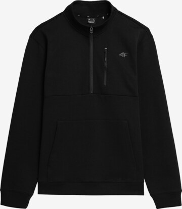 4F Sweatshirt in Black: front