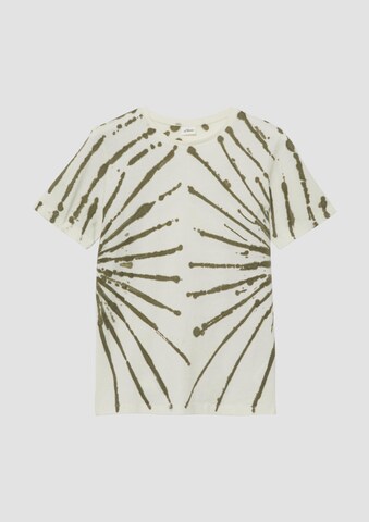 T-Shirt s.Oliver en vert
