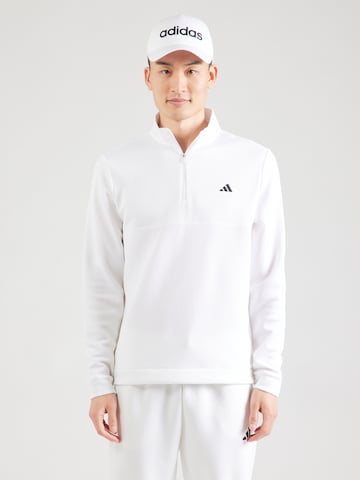 ADIDAS GOLF Sportpullover in Weiß: Vorderseite