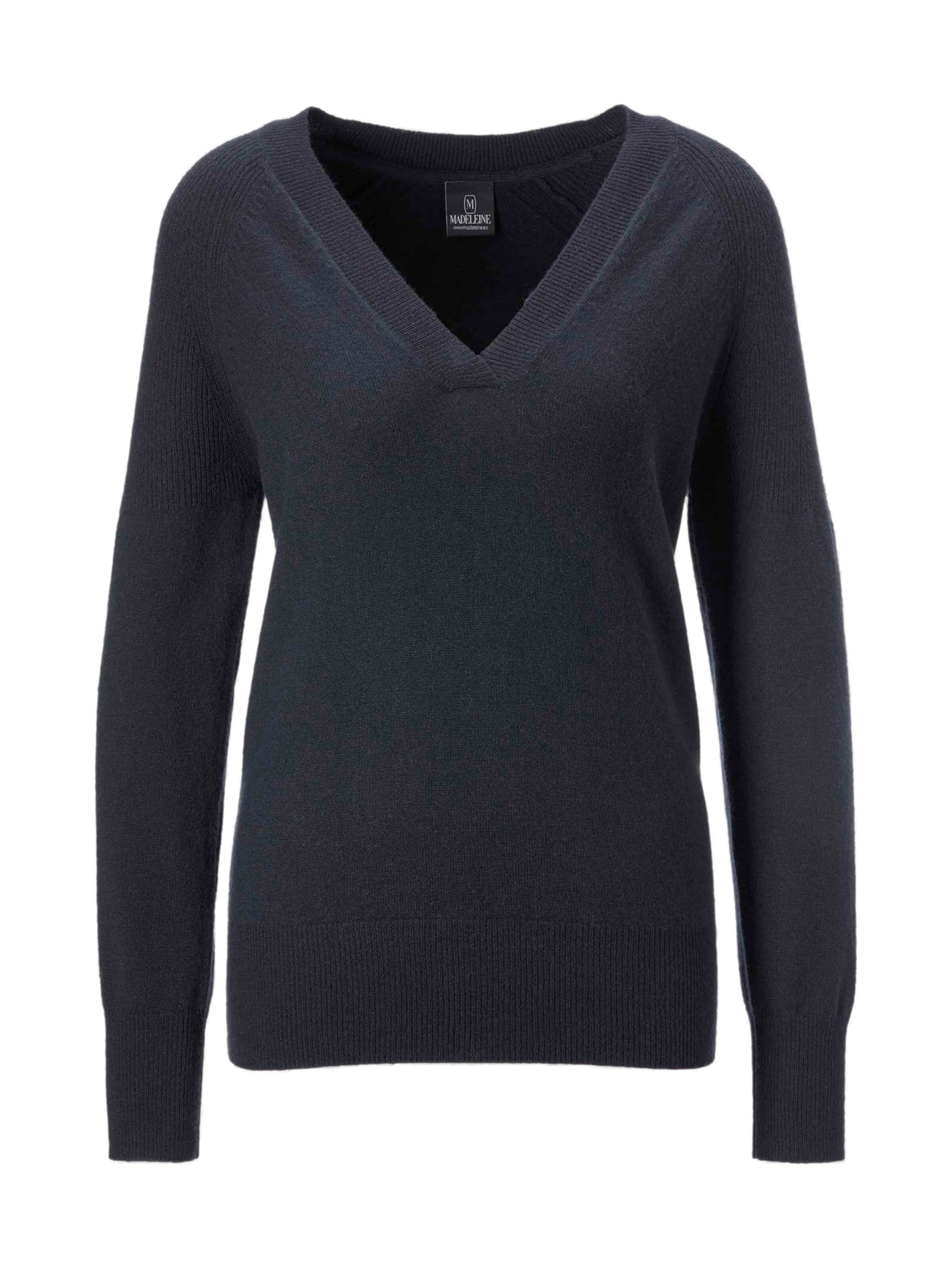 MADELEINE Pullover in Blau: Vorderseite