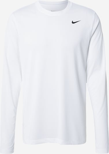 NIKE Toiminnallinen paita koossa S värissä musta / valkoinen, Tuotenäkymä