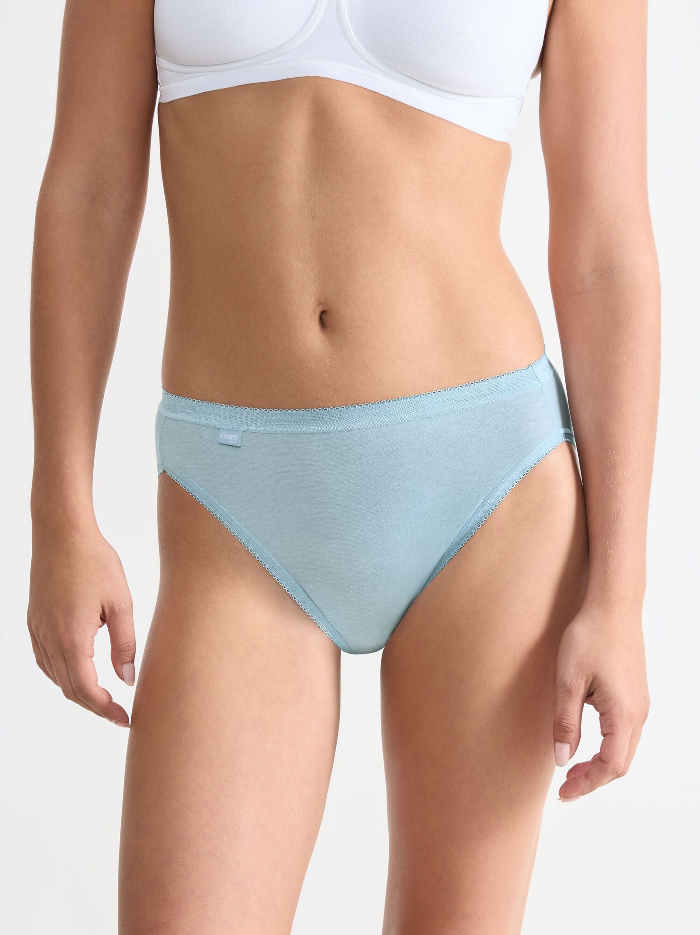 SLOGGI Slip ' Double Comfort ' in Blauw: voorkant