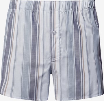 Boxers ' Fancy Woven ' Hanro en bleu : devant