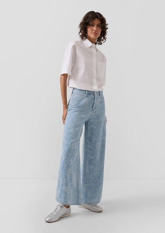 s.Oliver Wide leg Jeans 'Suri' in Blauw