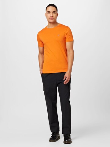 GANT Majica | oranžna barva
