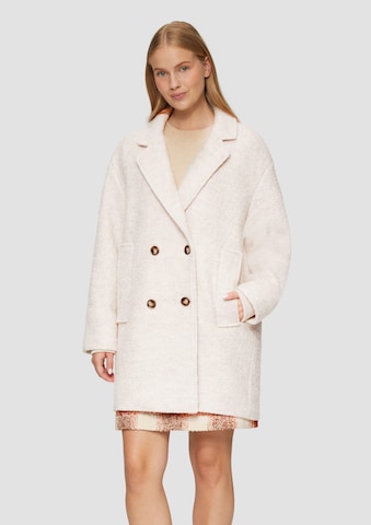 s.Oliver Mantel in Beige: Vorderseite