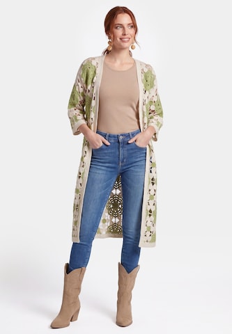 Manteau en tricot 'Resortwear' usha FESTIVAL en vert