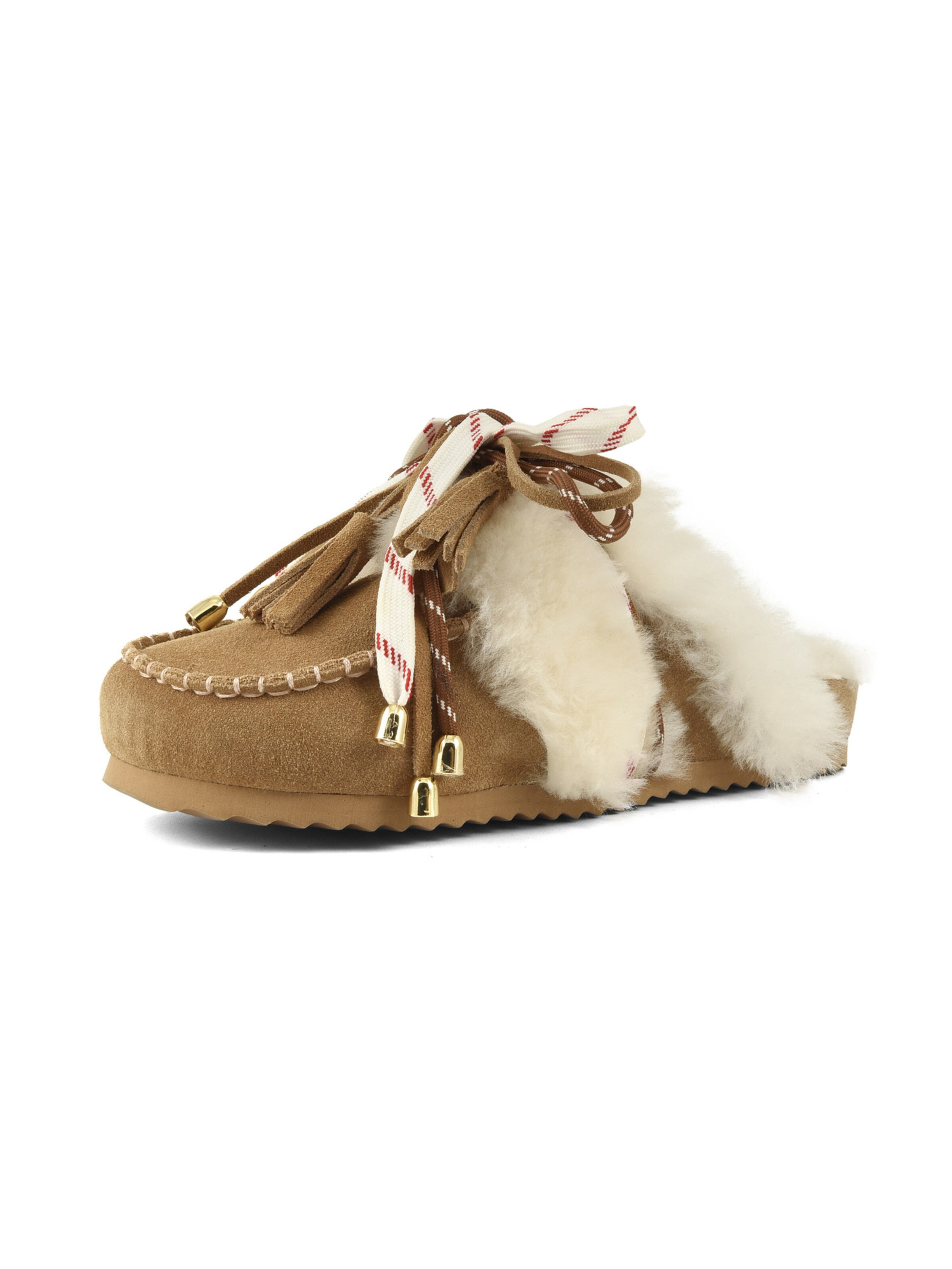 Zoccoletto di COLORS OF CALIFORNIA in beige: frontale