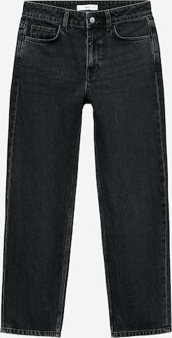 Regular Jeans 'DELIA' de la MANGO pe negru: față