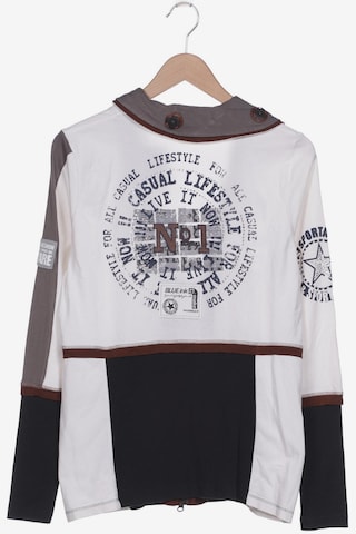 Sportalm Sweatshirt & Zip-Up Hoodie in XL in White