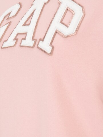 Gap Tall Sweatshirt 'HERITAGE' in Roze