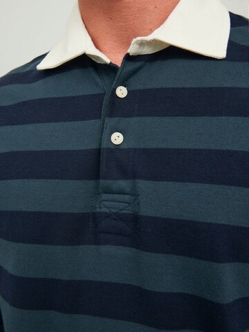 JACK & JONES Shirt 'Rugby' in Blau