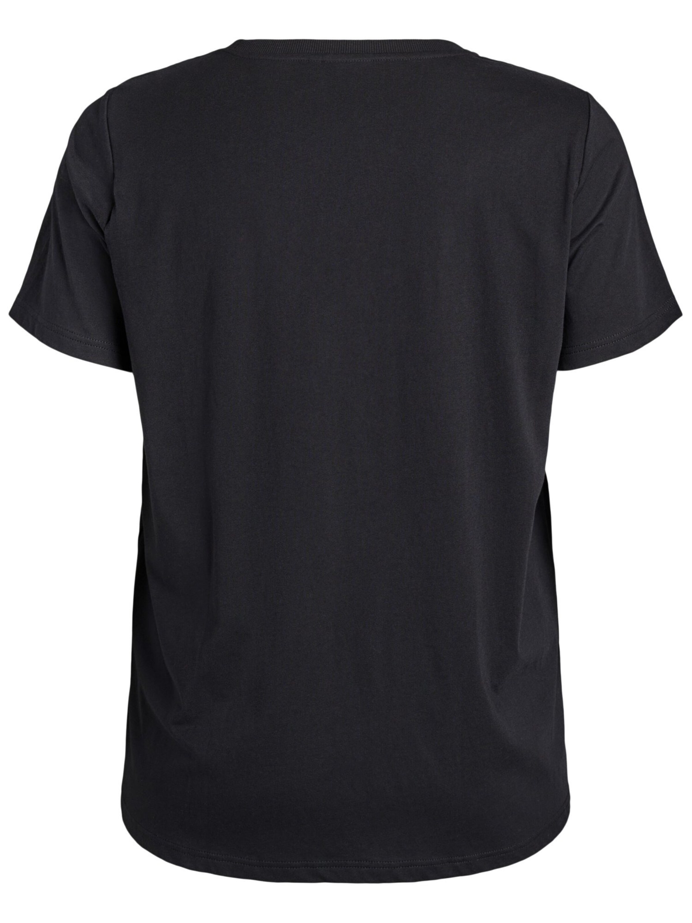 Zizzi Футболка 'MDINA' в Черный