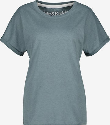 Alife and Kickin T-Shirt 'Malaika' in Blau: predná strana