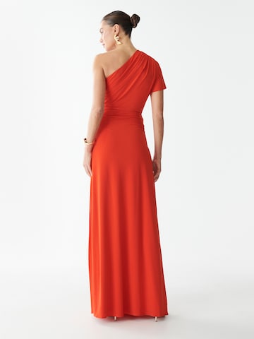 Sável Šaty 'Renee' - Červená: zadná strana