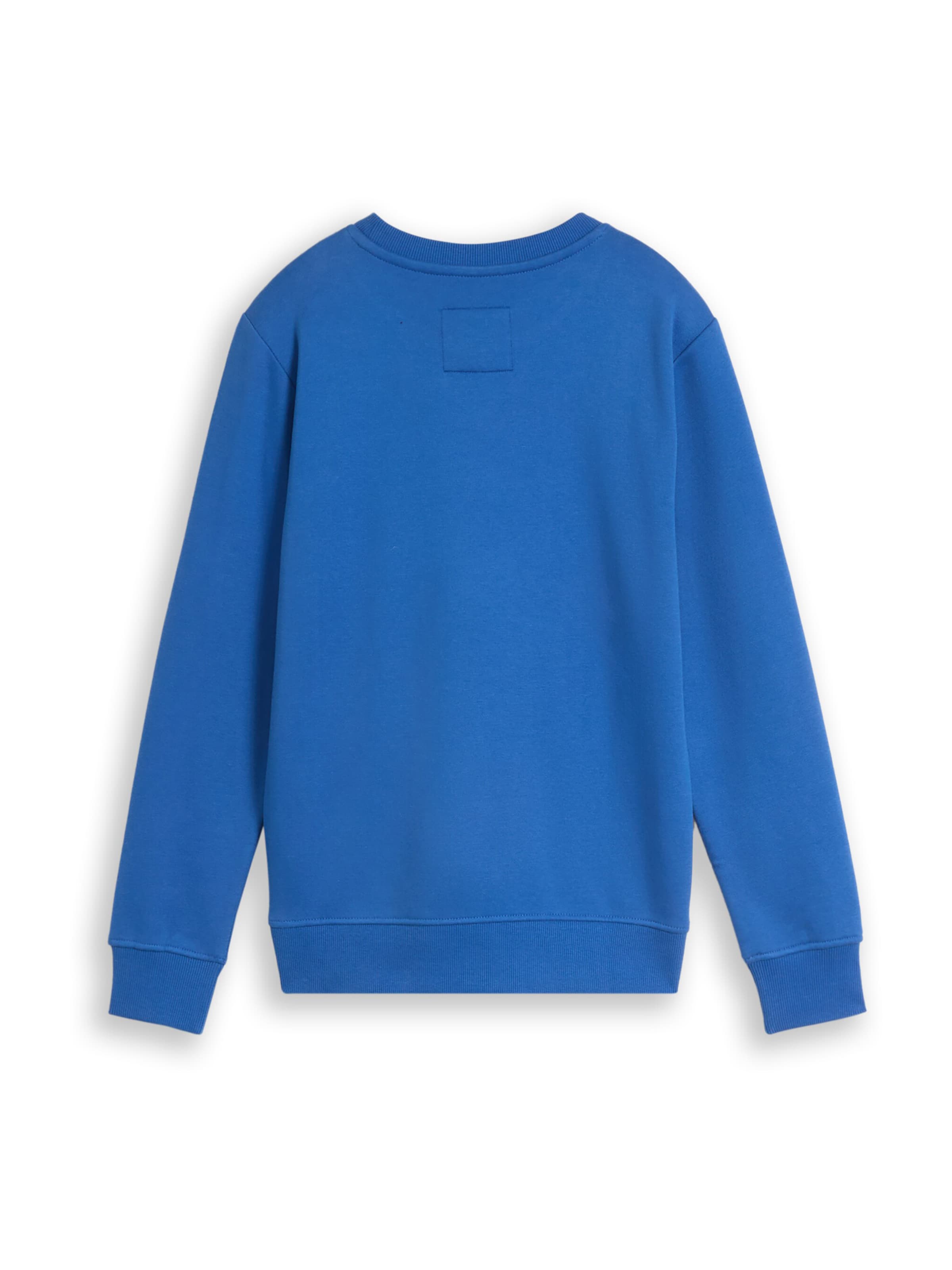 TOM TAILOR Sweatshirt in Blue