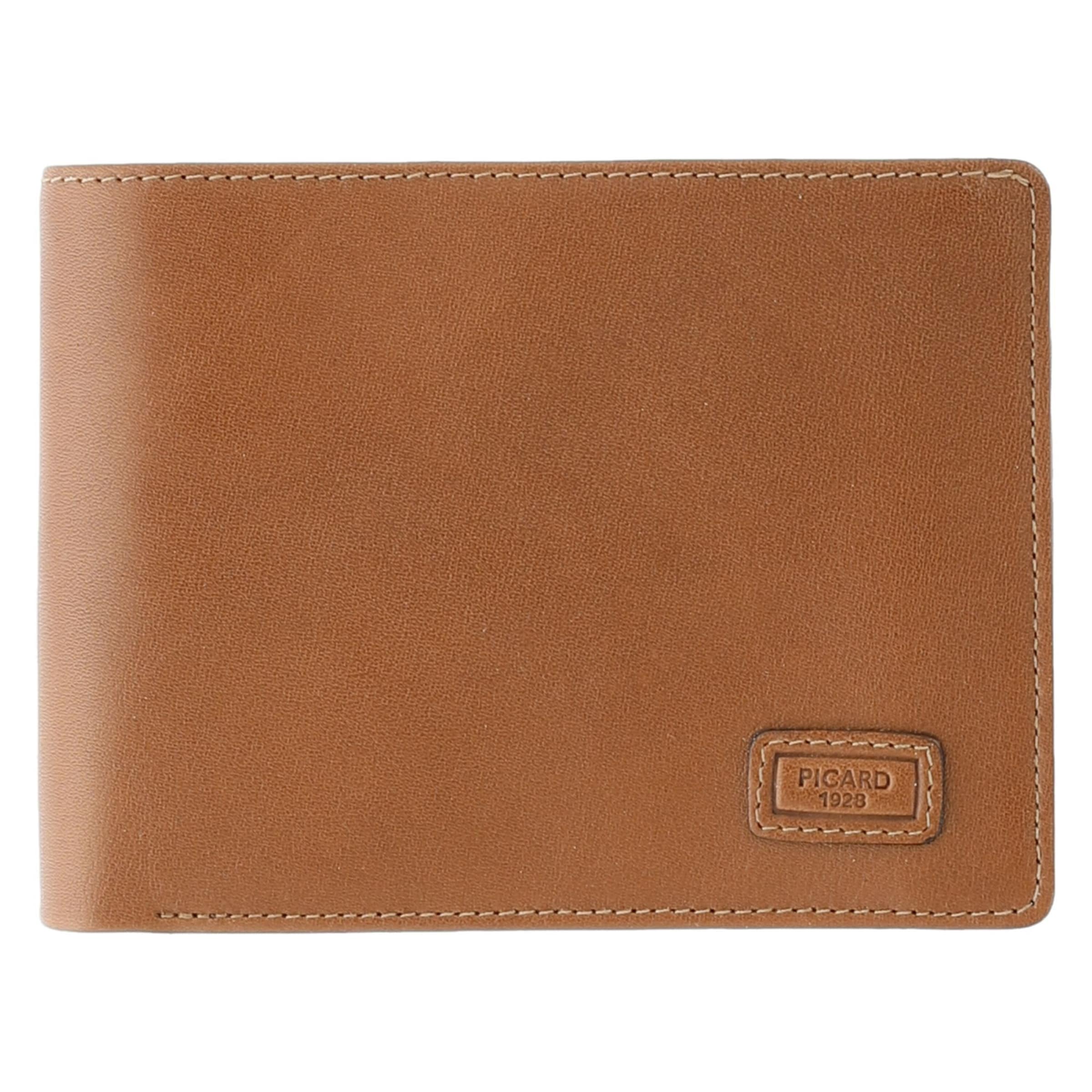 Picard Wallet 'Authentic1' in Brown: front