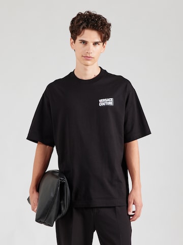 Versace Jeans Couture Tričko – černá: přední strana