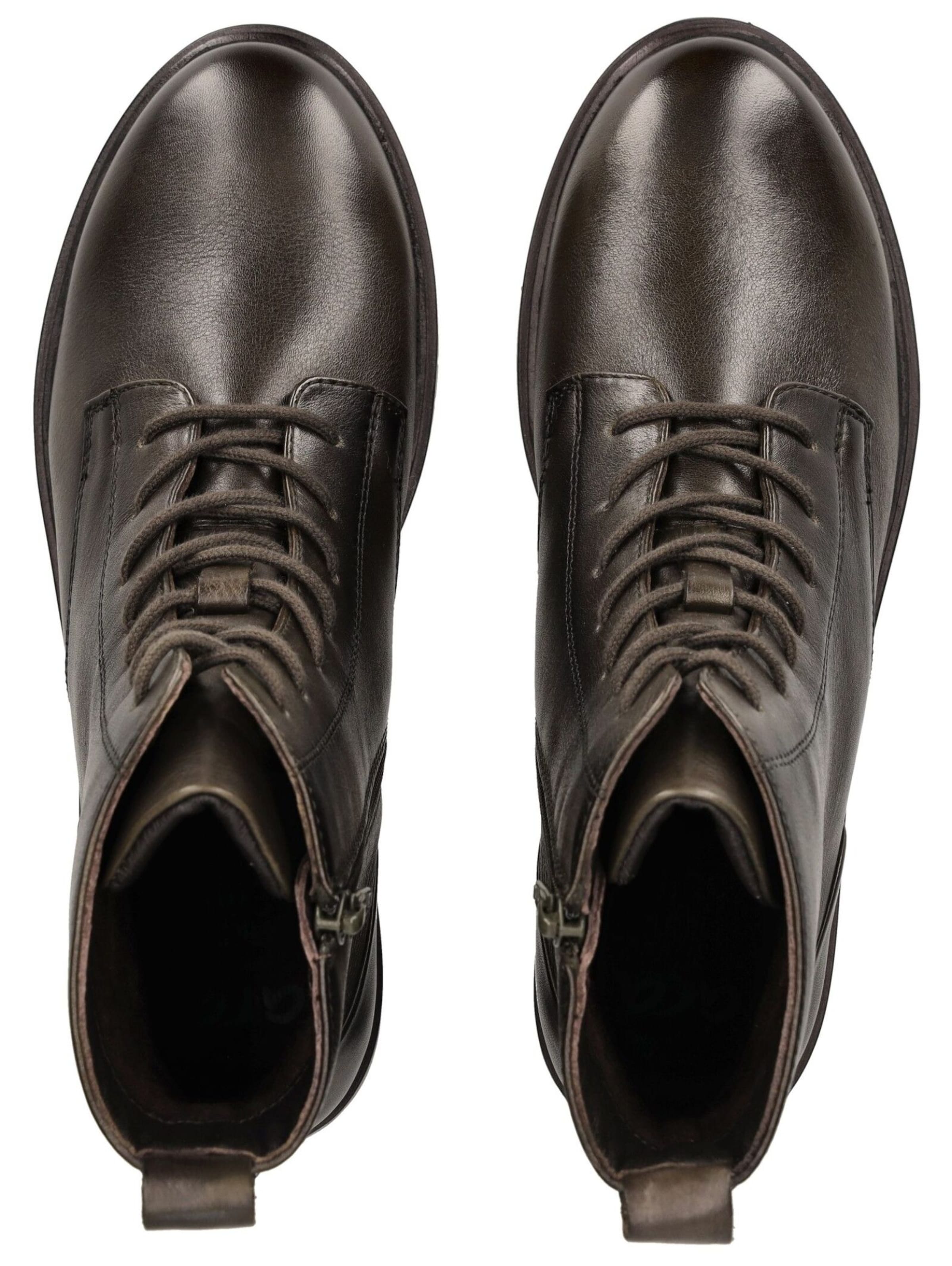 Bottines à lacets ARA en vert